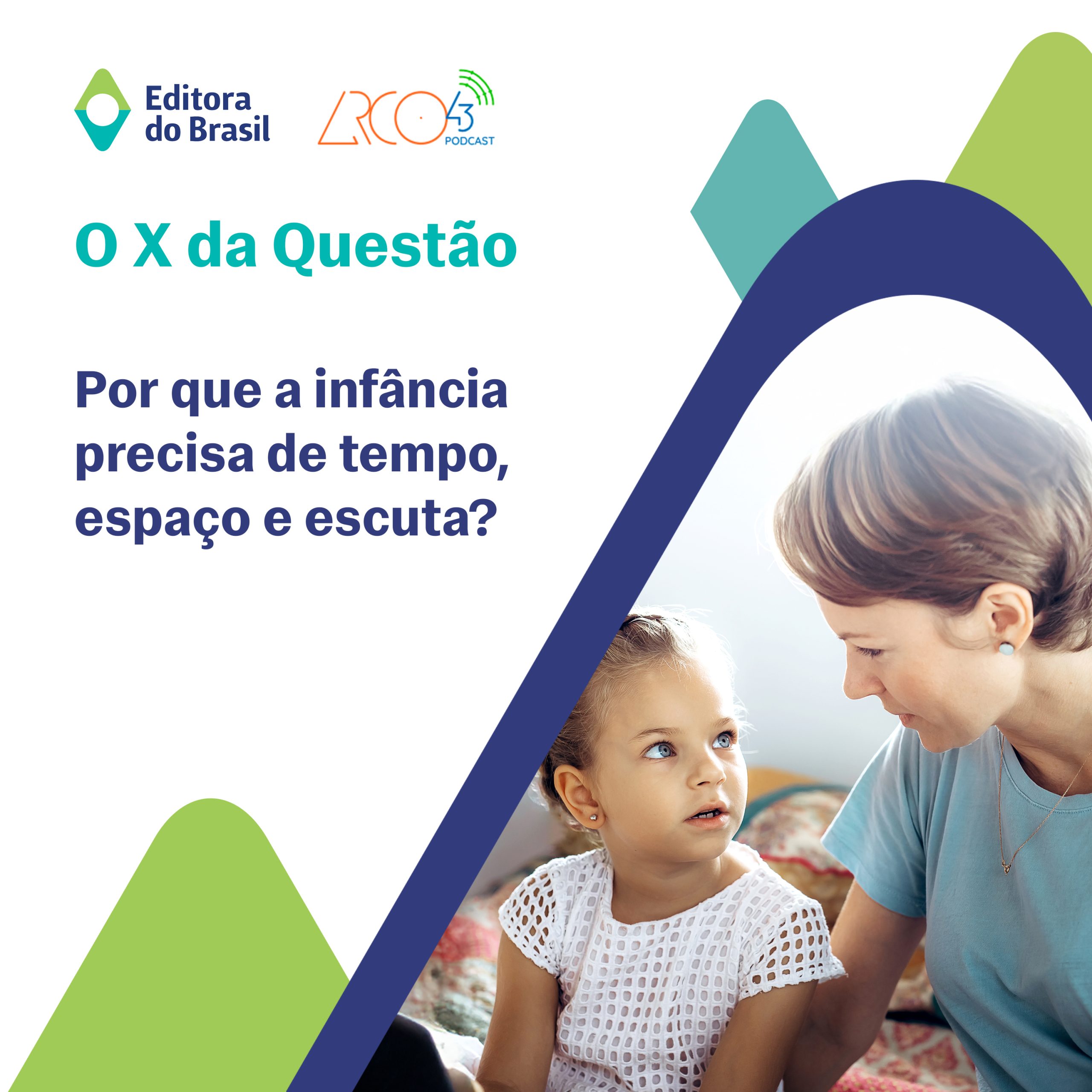 O X Questão #134 – Por que a infância precisa de tempo, espaço e escuta?