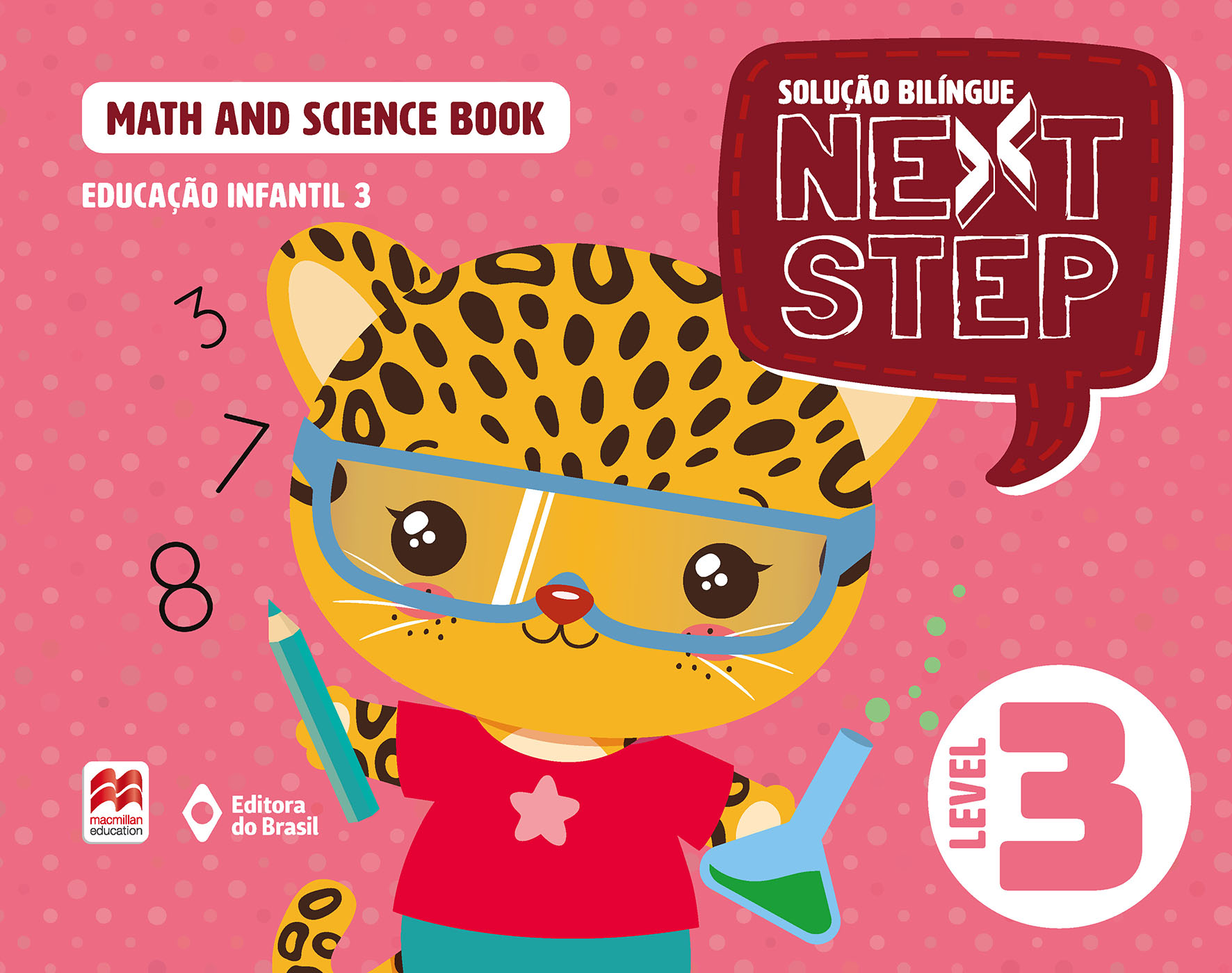 Solução Bilíngue Next Step: Math and Science book (5 tempos) – Educação Infantil 3