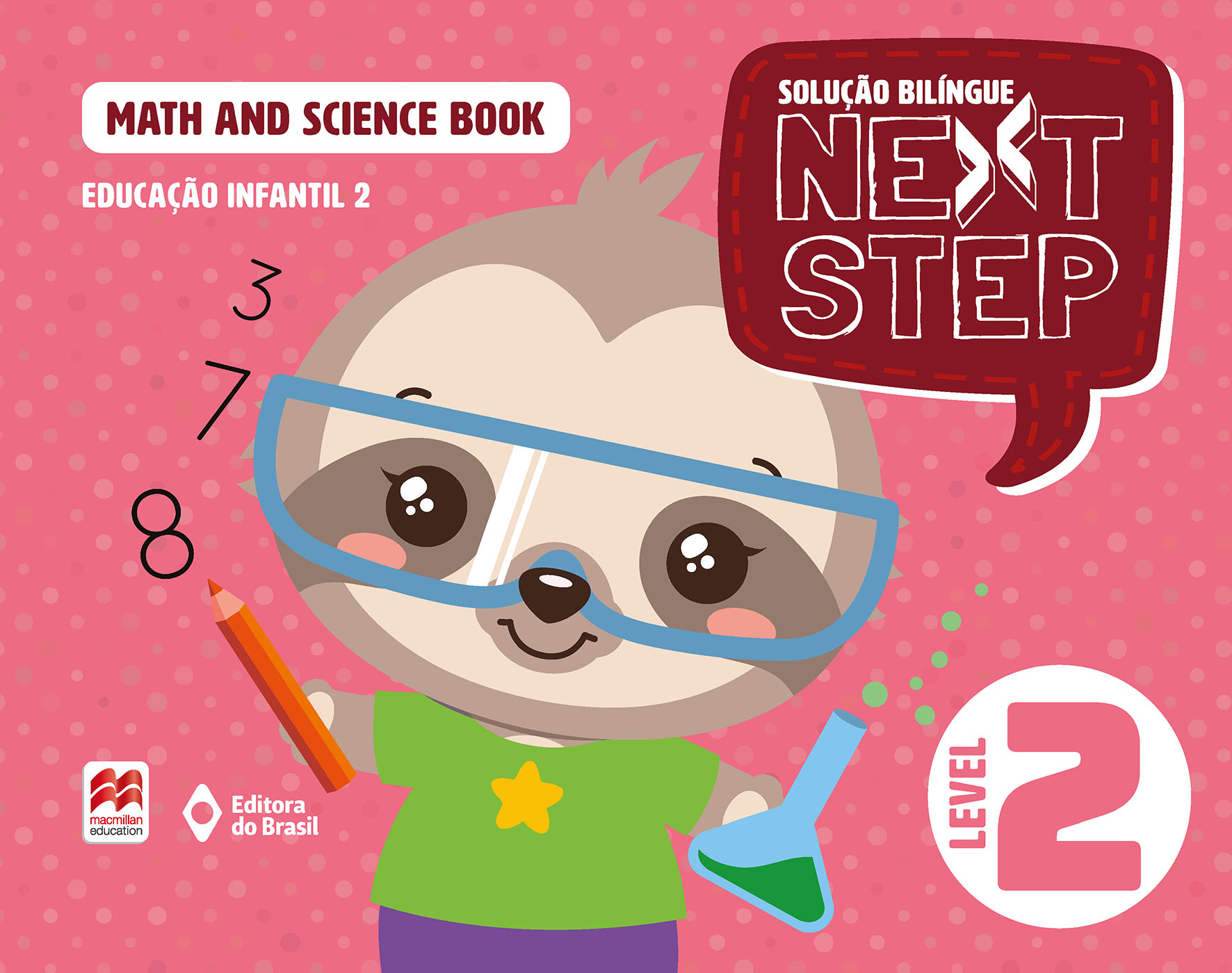 Solução Bilíngue Next Step: Math and Science book (5 tempos) – Educação Infantil 2